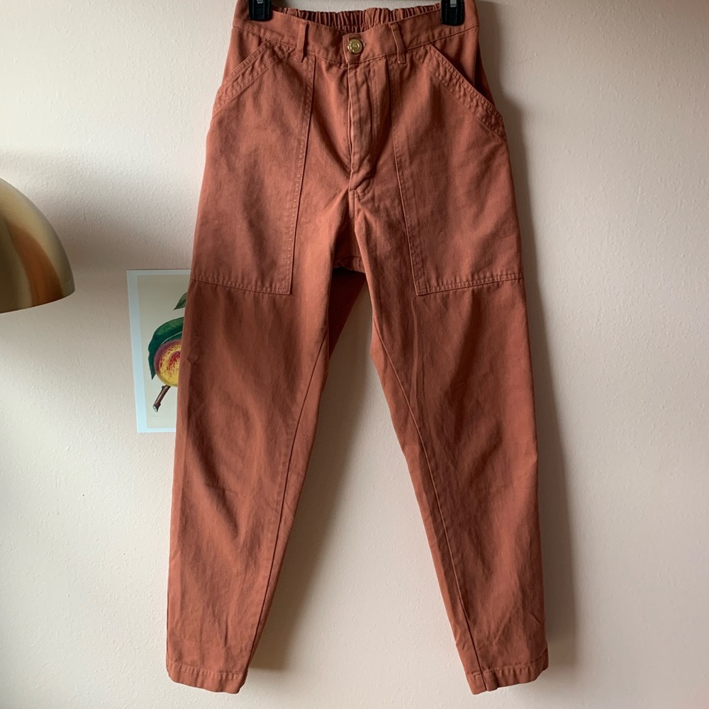 Big Bus Press pencil pant clay red Size S